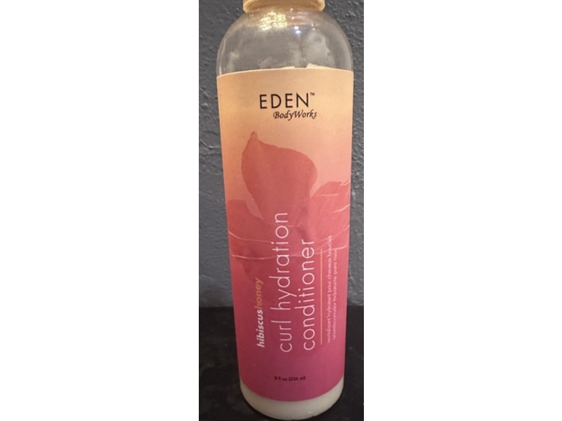 EDEN BodyWorks Curl Hydration Conditioner, Hibiscus Honey, 8 oz/236 mL