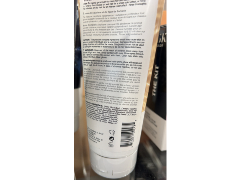 IGK Color Depositing Mask, A la Plage - Light Sand, 6.0 fl oz/180 mL