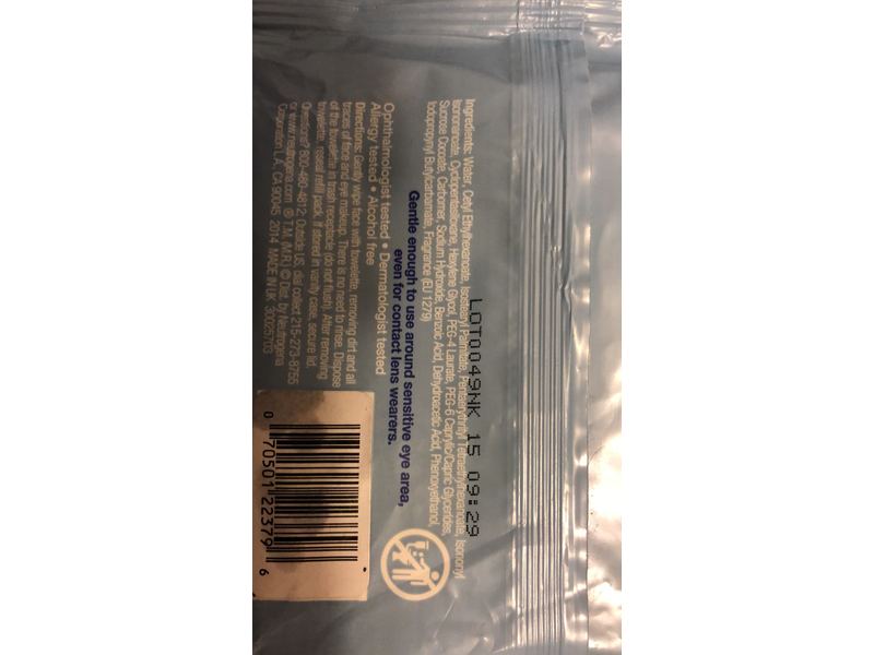 Neutrogena Makeup Remover Cleansing Towelettes, 25 ct