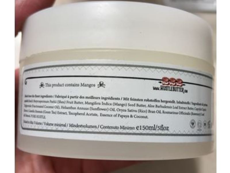 Hustle Butter Tattoo Aftercare Tattoo Cream, 5 fl oz/150 mL