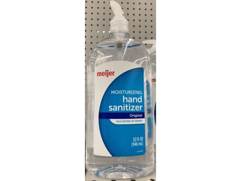 Meijer Moisturizing Hand Sanitizer, Original, 32 fl oz/946 mL