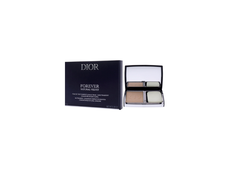 Dior Forever Natural Velvet Longwear Compact Foundation, 3N, 0.35 fl oz/10 g