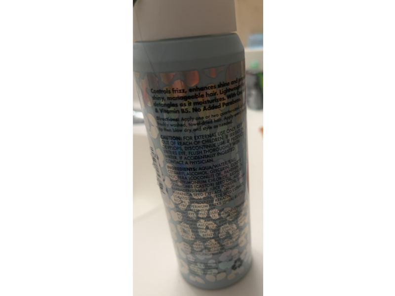 Sachiko No Frizz Miracle Leave In Cream, Keratin, 8 fl oz/237 mL