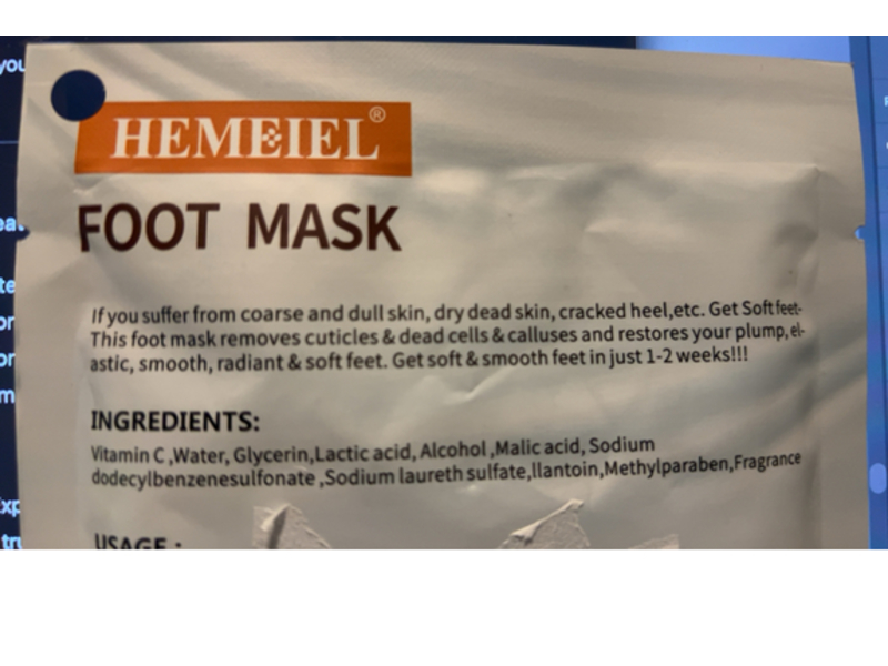 Hemeiel Foot Mask, 38 mL