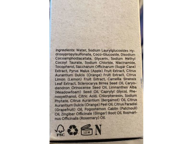 Necessaire The Body Wash, Bergamot, 8.4 fl oz/250 mL