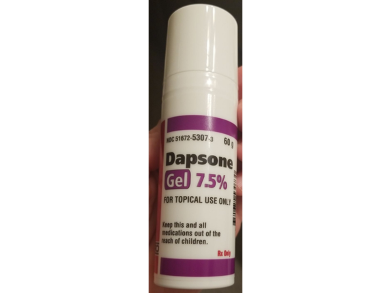 Dapsone Gel 7.5%, 60 g, Taro (RX)
