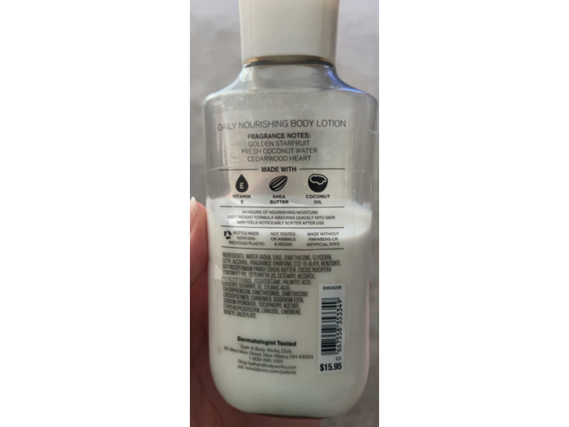 Bath & Body Works Love Always Wins Body Lotion, Shea butter + Coconut Oil, 8 fl oz/236 mL