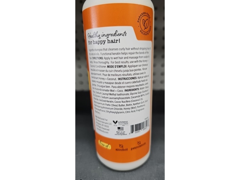 Sauce Bond Repairing Curl Shampoo, Honey + Shea, 10.5 fl oz/311 mL