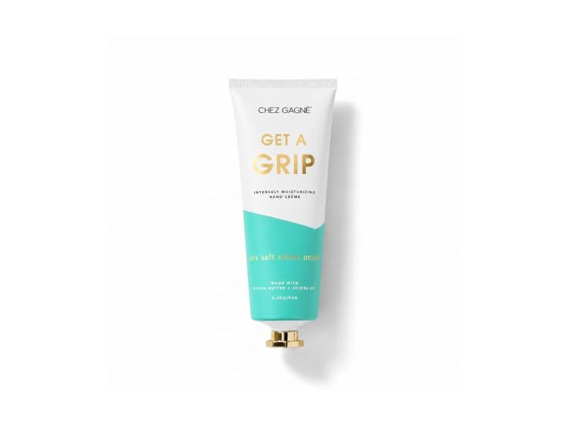 Chez Gagne Get A Grip Intensely Moisturizing Hand Cream, Sea Salt Citrus Neroli, 3.4 oz/96 g