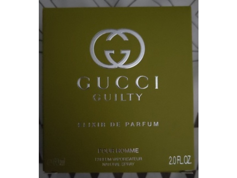 Gucci Guilty Elixir De Parfum, Pour Homme, 2 fl oz/60 mL