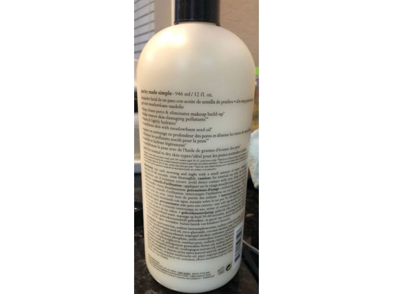 Philosophy Purity One-Step Facial Cleanser, 32 fl oz/946 mL