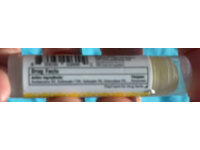 Naples Soap Company Sunscreen Lip Balm, SPF 15, Peppermint, 0.15 oz/4.25 g