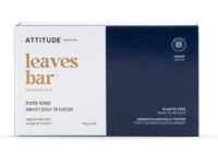 Attitude Leaves Bar Body Soap, Sage & Rosemary, 4 oz/113 g - thumbnail 1