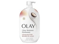 Olay Ultra Moisture Body Wash, Cocoa Butter, 35 fl oz/1.03 L - thumbnail 1