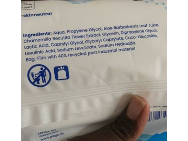 Pingo Wipes, Aloe Vera, 80 Count