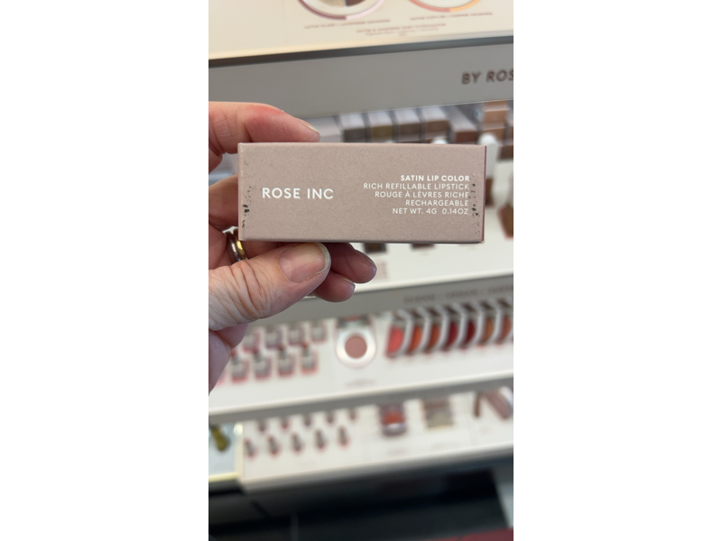 Rose Inc Satin Lip Color Refillable Hydrating Lipstick - Enigmatic - Terracotta Pink 4G / 0.14OZ