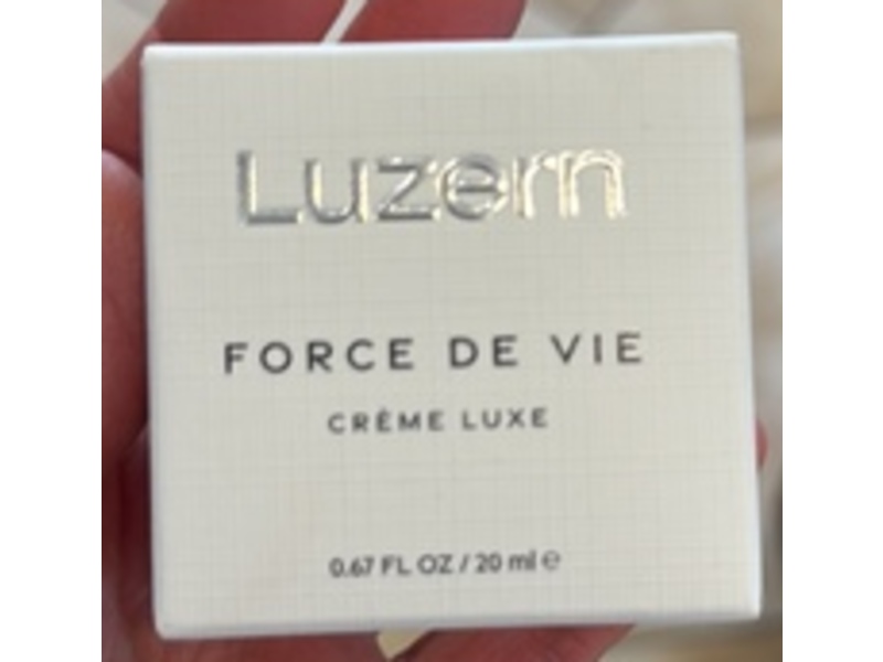 Luzern Force De Vie Luxe Creme, 0.67 fl oz/20 mL