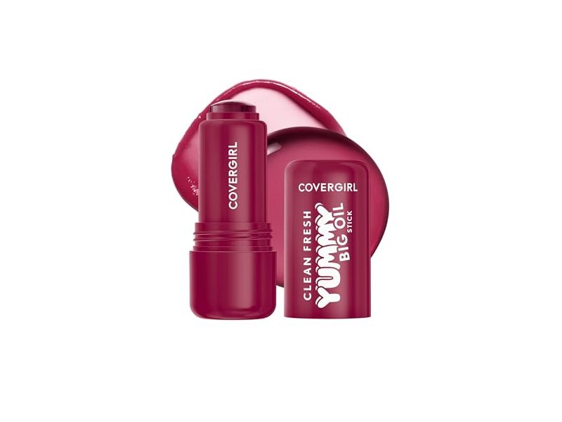 Covergirl Clean Fresh Yummy Big Oil Stick, 130 Berry Big Deal, 8 g