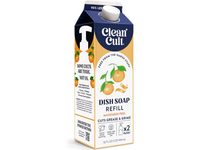 Cleancult Dish Soap Liquid Refill, Mandarin Peel, 32 fl oz/946 mL - thumbnail 1