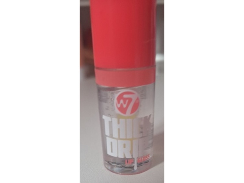W7 Thick Drip Lip Gloss, In The Clear, 0.16 fl oz/4.8 mL
