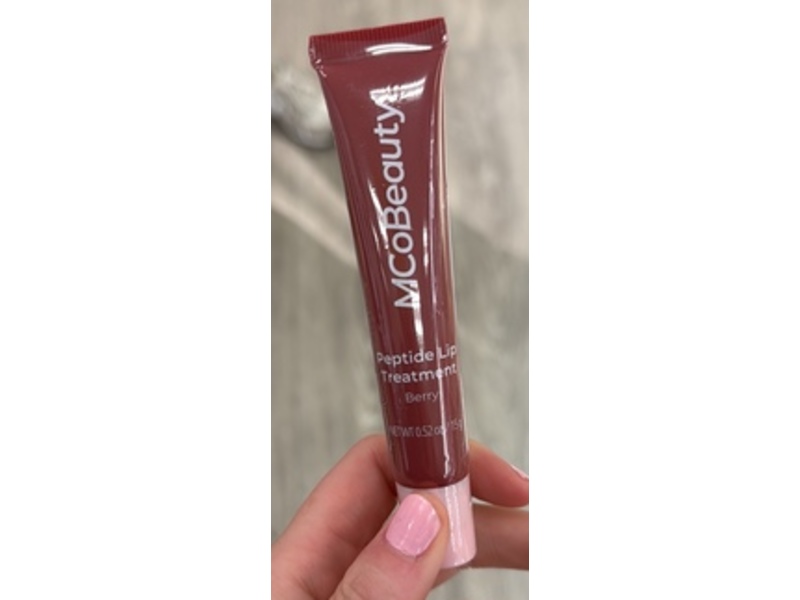 MCoBeauty Peptides Lip Treatment, Berry, 0.52 oz/15 g