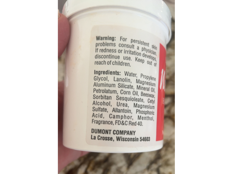 Dumont Company No-Crack Hand Cream, 16 oz/454 g