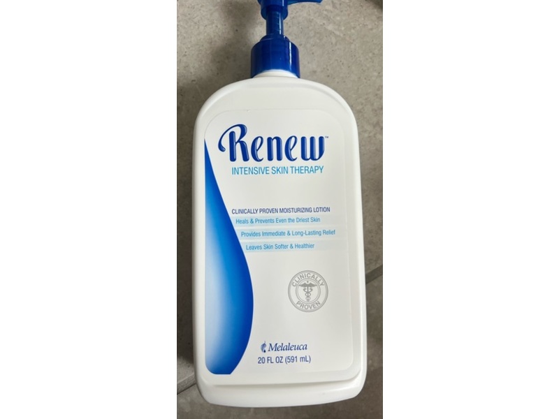 Melaleuca Company Renew Intensive Skin Therapy Moisturizing Lotion, 20 fl oz/591 mL