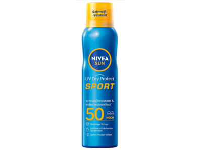 Nivea Sun Uv Dry Protect Sport Spray, SPF 50, 200 mL