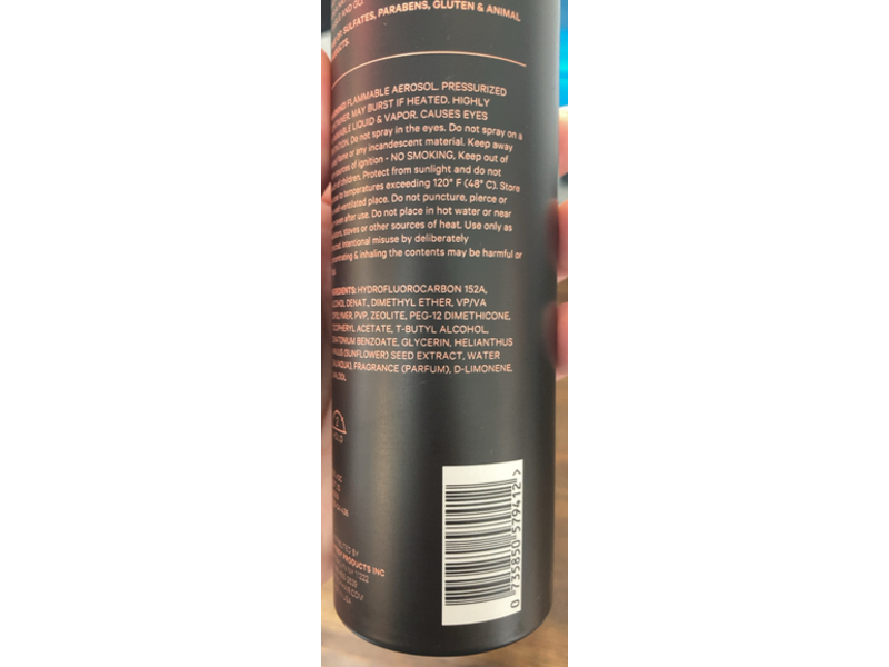 Fatboy Tousle & Go Texturing Spray, 6 oz/170 g