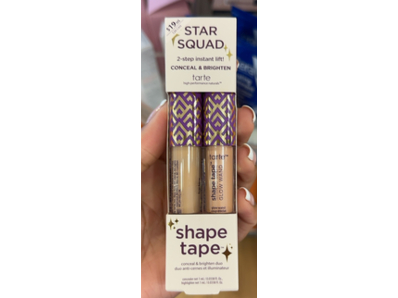 Tarte Star Squad Conceal & Brighten Duo, 35N Medium & Aglow, 0.0338 fl oz/1 mL