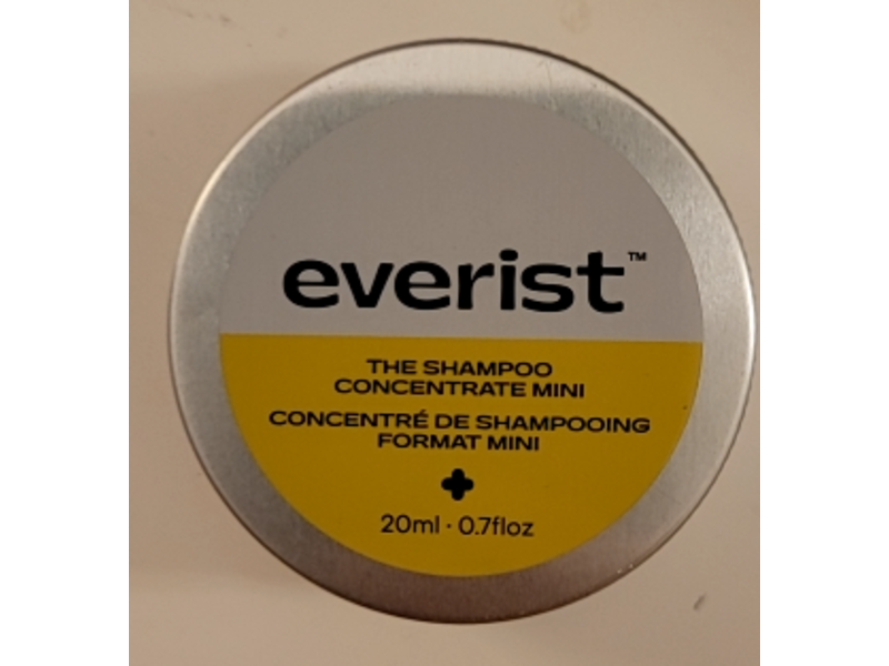 Everist The Shampoo Concentrate Mini, 0.7 fl oz/20 mL
