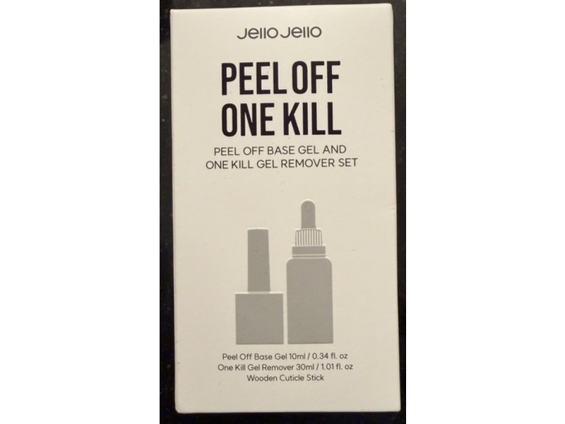 JelloJello Peel-Off Base Gel One Kill Gel Remover Set