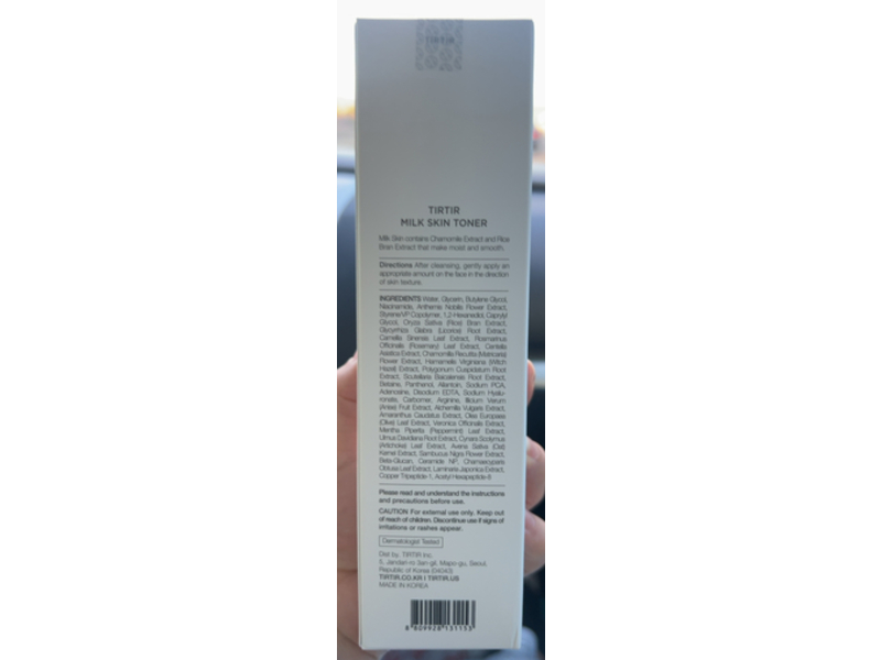 Tirtir Milk Skin Toner, 5.07 fl oz/150 mL