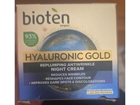 Bioten Hyaluronic Gold Replumping Antiwrinkle Night Cream, 1.7 oz/50 mL - thumbnail 2