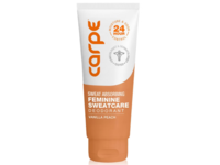 Carpe Sweat Absorbing Feminine Sweatcare Deodorant, Vanilla Peach, 3 oz/85 g - thumbnail 1