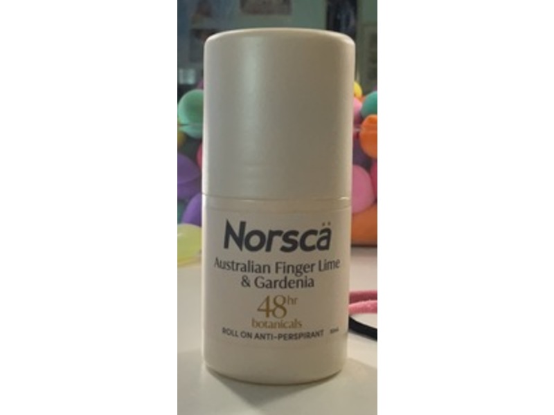 Norsca Australian Finger Lime & Gardenia Roll On Antiperspirants, 50 mL