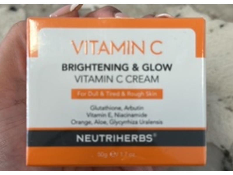 Neutriherbs Vitamin C Brightening & Glow Cream, 1.7 oz/50 g
