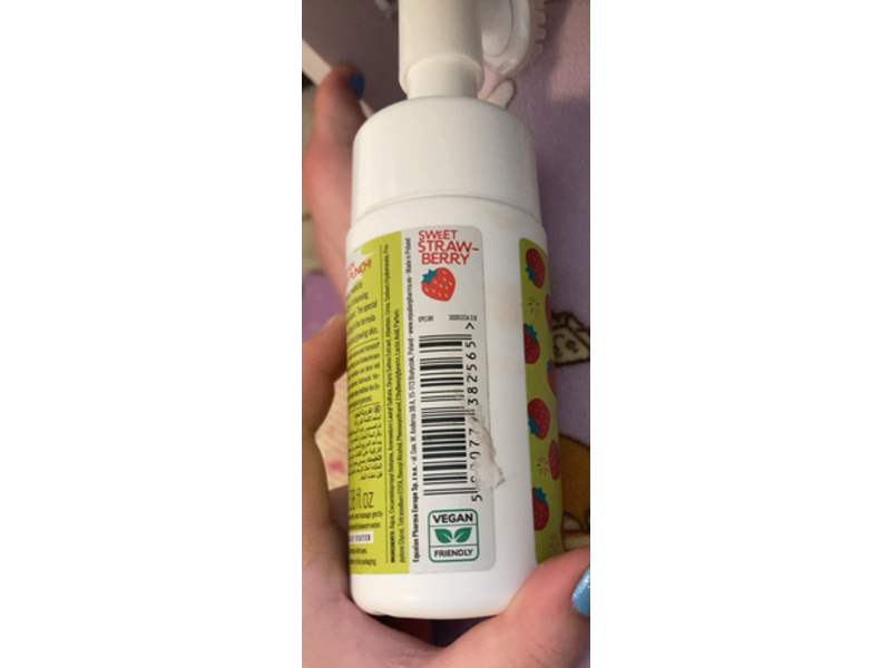 Regital Be Nova Magic Star Ultra Moisturizing Facial Foam, Sweet Strawberry, 100 mL