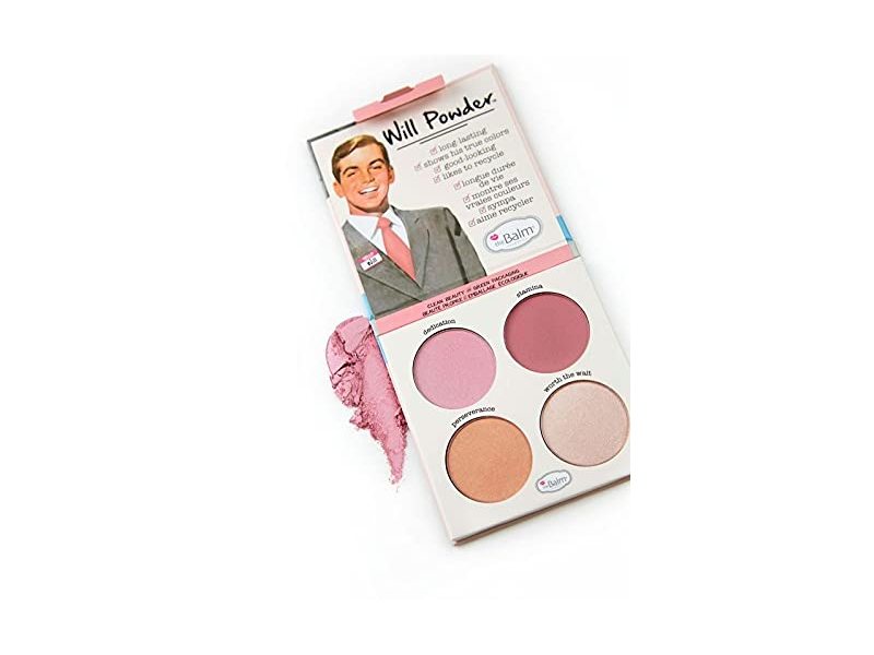 the Balm Will Powder Blush Quad, 0.35 oz/10 g