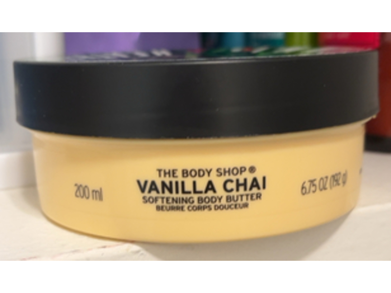 The Body Shop Softening Body Butter, Vanilla Chai, 6.75 oz/192 g