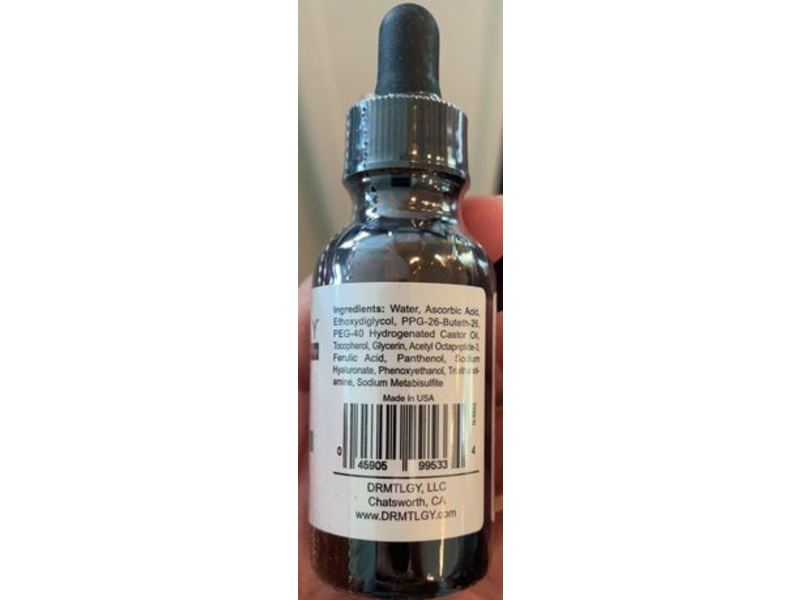 DRMTLGY Medical Grade Skin Care Renew, Vitamin C E + F, 1 fl oz/30 mL