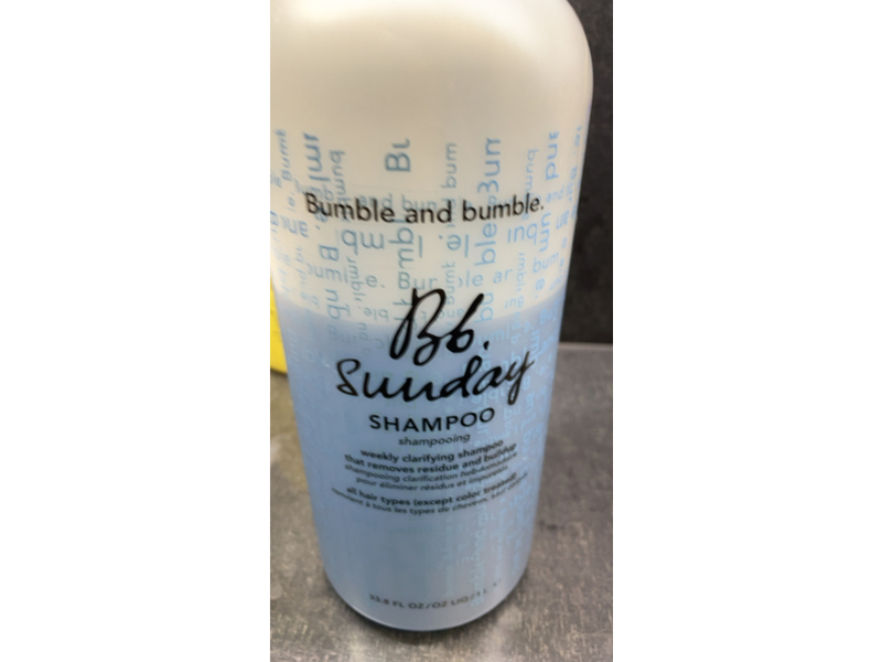 Bumble & Bumble BB Sunday Shampoo, 33.8 fl oz/1 L