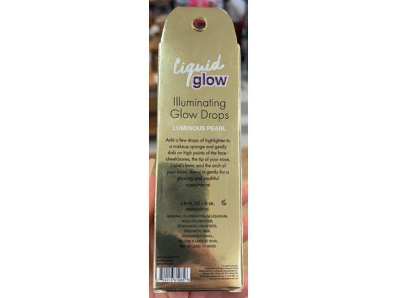 Liquid Glow Illuminating Glow Drops, Luminous Pearl, 0.61 fl oz/18 mL