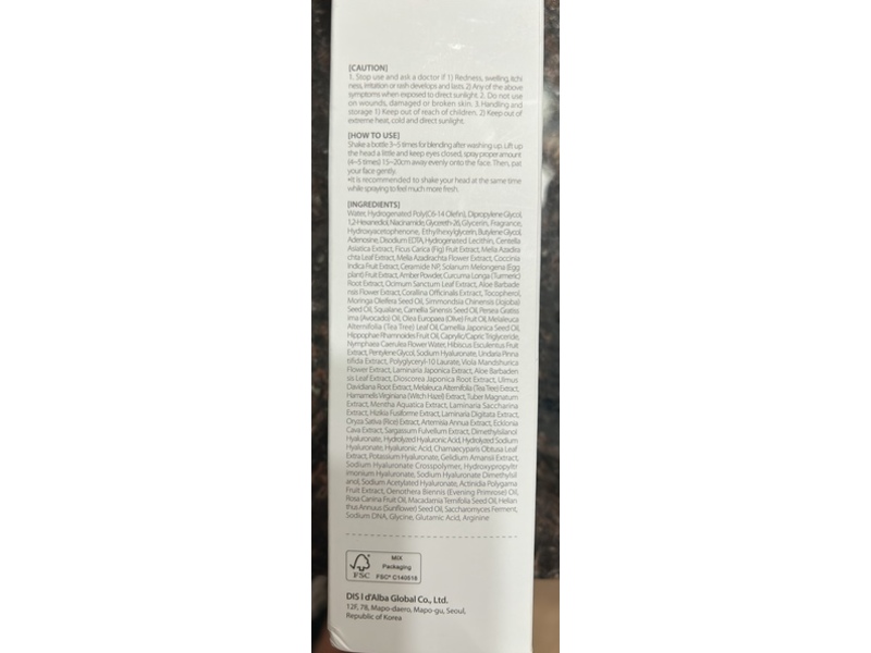 d'Alba Marin Energy Serum, White Truffle, 100 mL