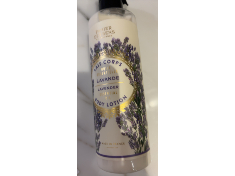 Panier De Sens Body Lotion, Lavender Essential Oil, 8.4 fl oz/250 mL
