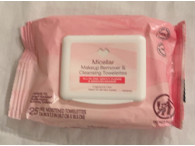 CVS Micellar Makeup Remover & Cleansing Towelettes, 25 Count