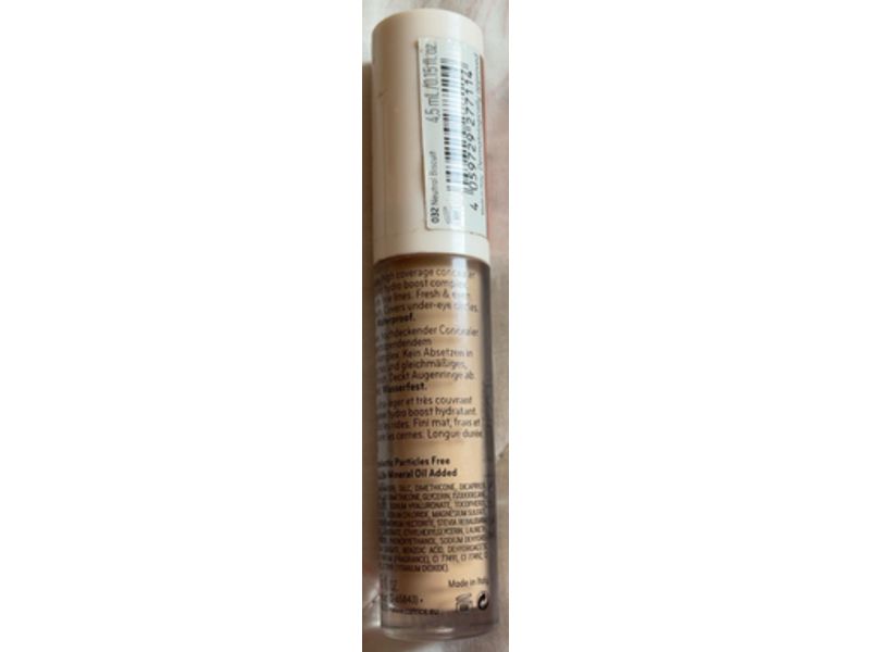 Catrice True Skin High Cover Concealer, 032 Neutral Biscuit, 0.15 fl oz/4.5 mL