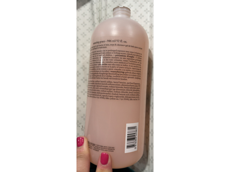 Philosophy Amazing Grace Shampoo, Bath & Shower Gel, 32 fl oz/946 mL