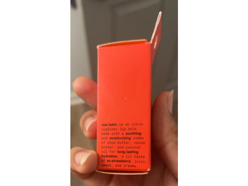 Star Star Balm, Strawberry, 0.15 oz/4.30 g