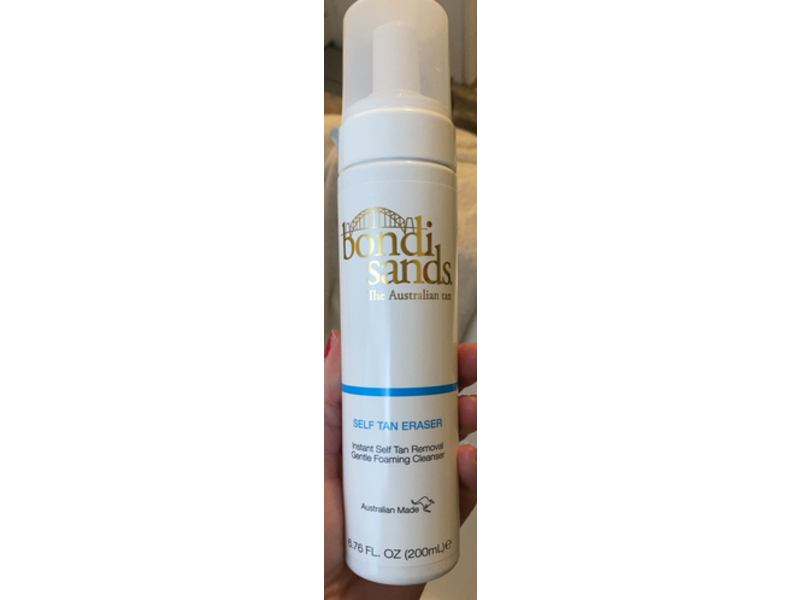Bondi Sands Self Tan Eraser Gentle Foaming Cleanser, 6.76 fl oz/200 mL